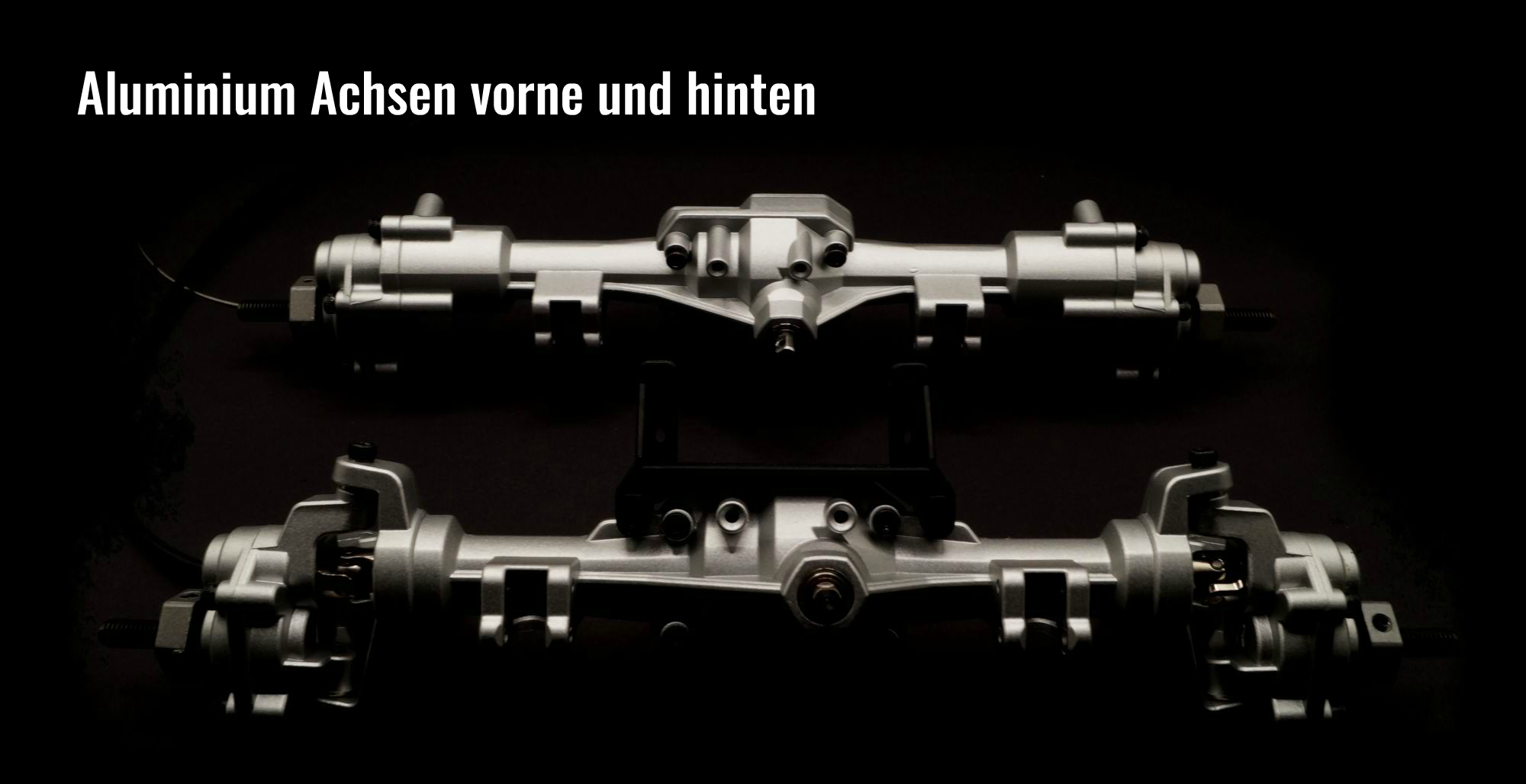 ALLRock H8 Pro mit Aluminiumachsen vorne und hinten