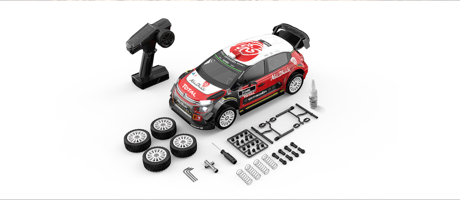 Hyper Go Citroen C3 WRC 1:10
