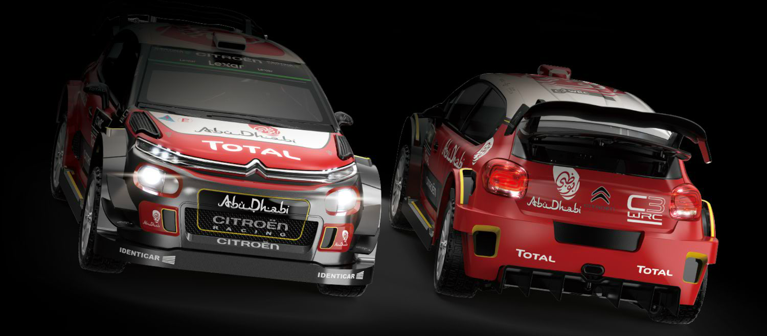 Hyper Go Citroen C3 WRC - Beleuchtung
