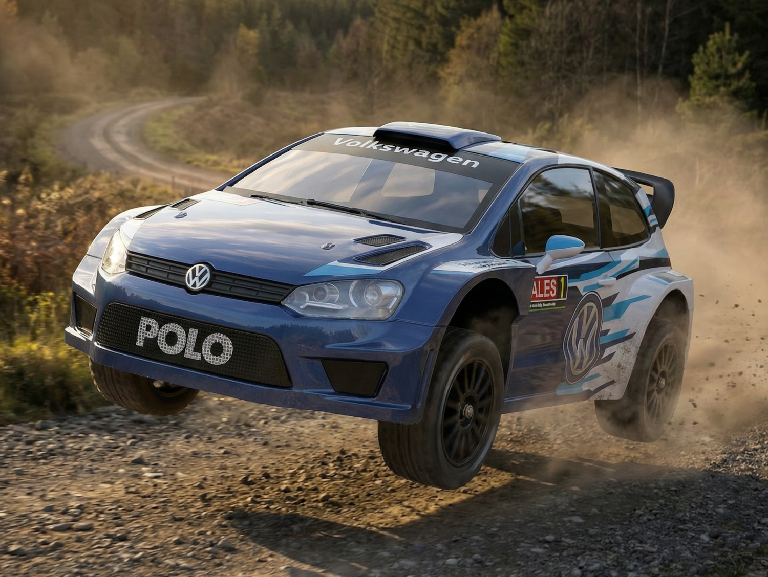 Hyper Go VW Polo R WRC 2015 - Sprung