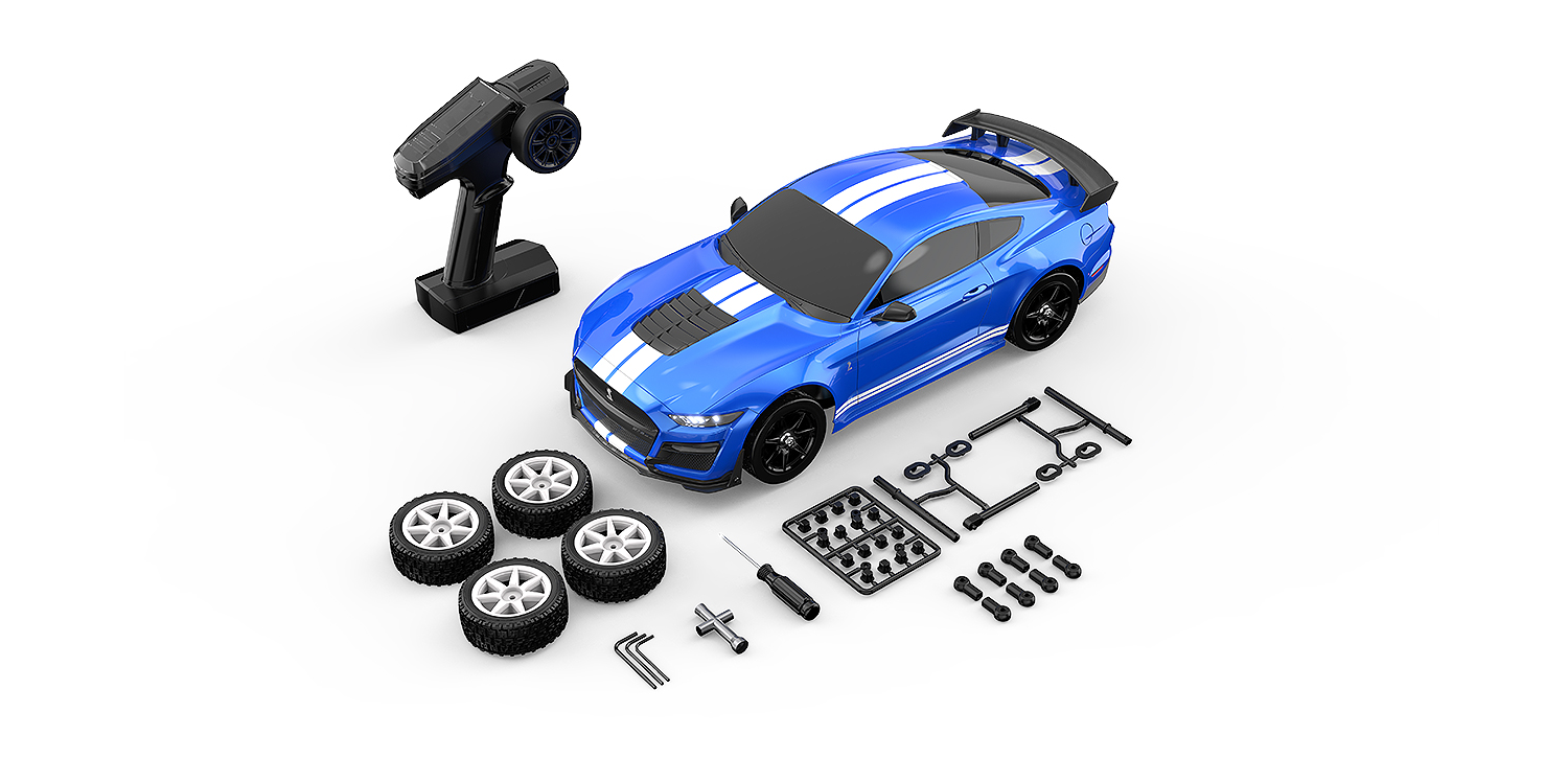 Lieferumfang Hyper Go Ford Mustang Shelby GT500