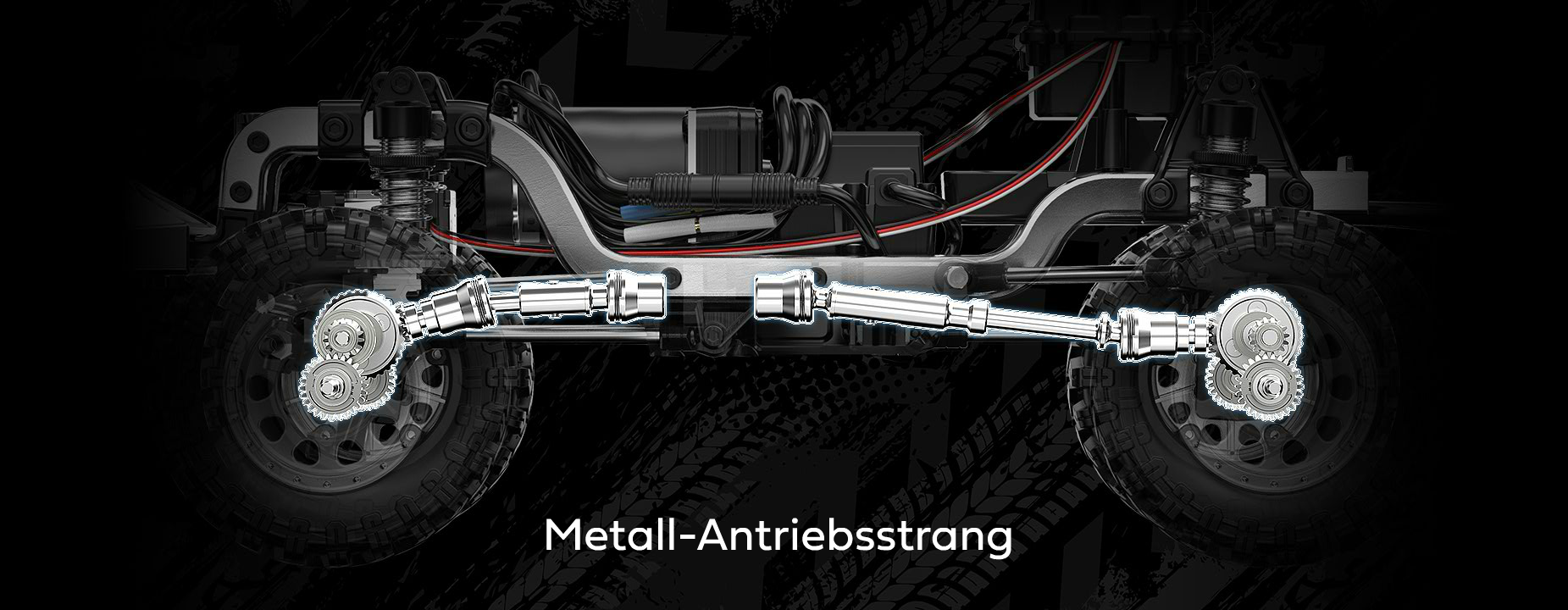 22702 Hyper Go SC+ Antriebsstrank aus Metall