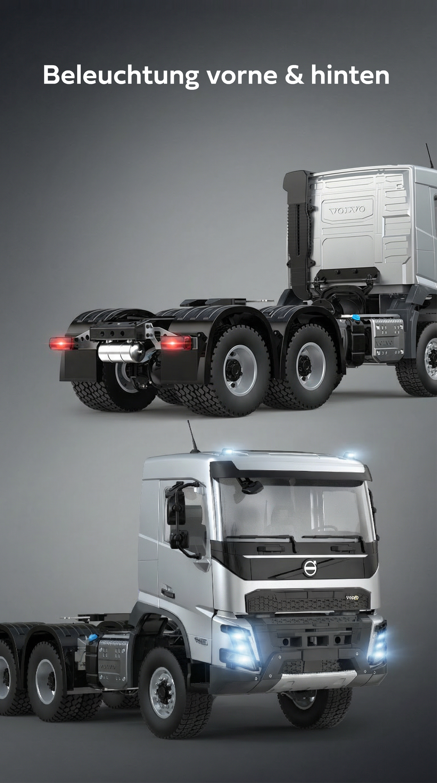 Volvo FMX E013 Zugmaschine - Beleuchtung