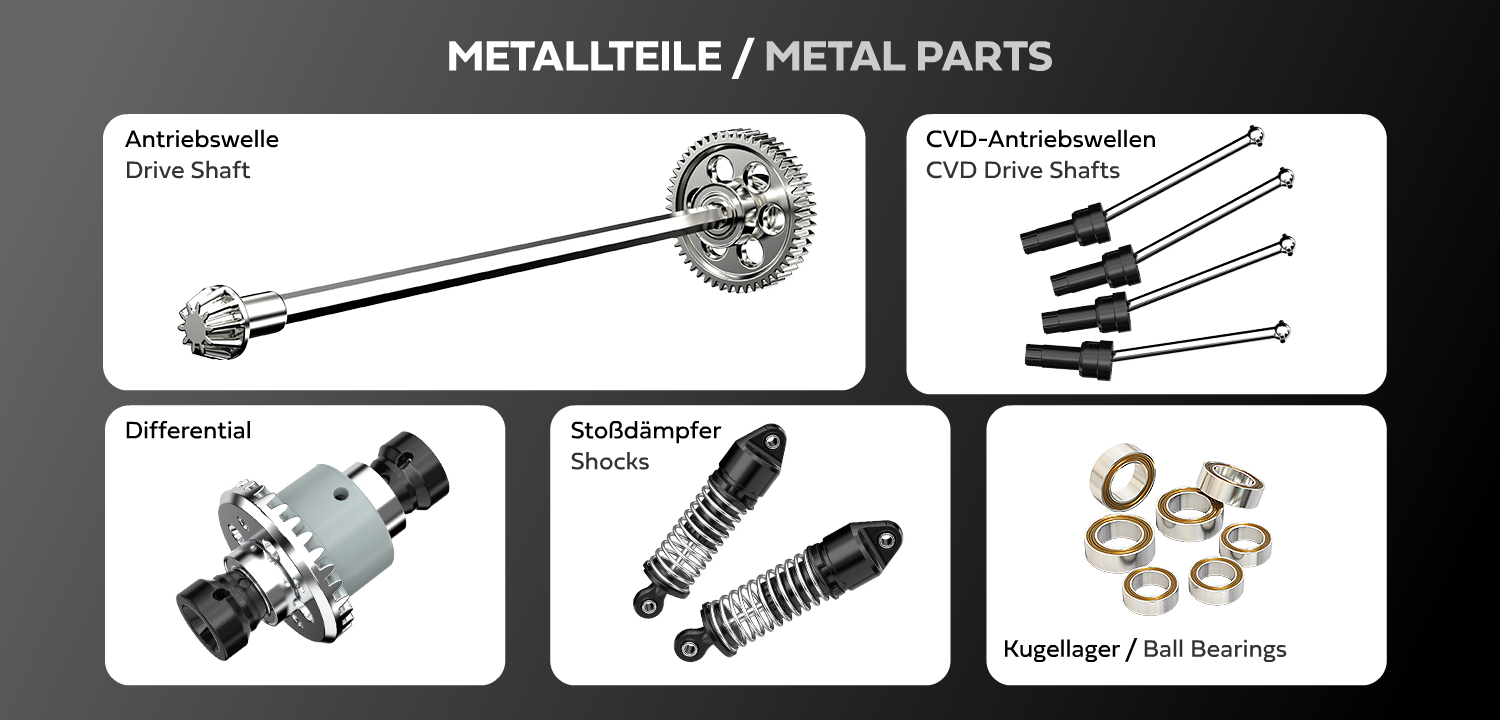 Amewi Hyper Go MTX18 Metallteile