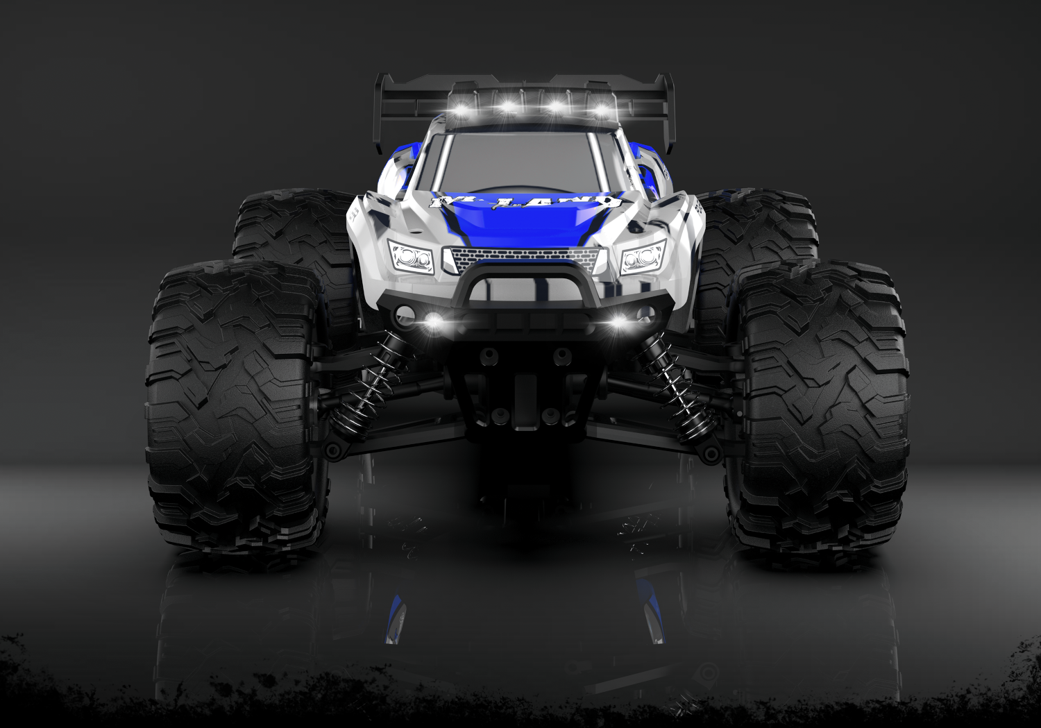 Amewi M-Land Truggy rot frontal