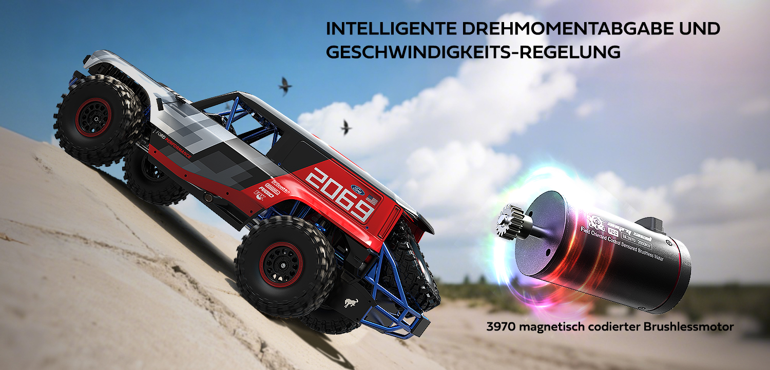 Hyper Go Ford Bronco R Baja 1000 Intelligenter Antrieb