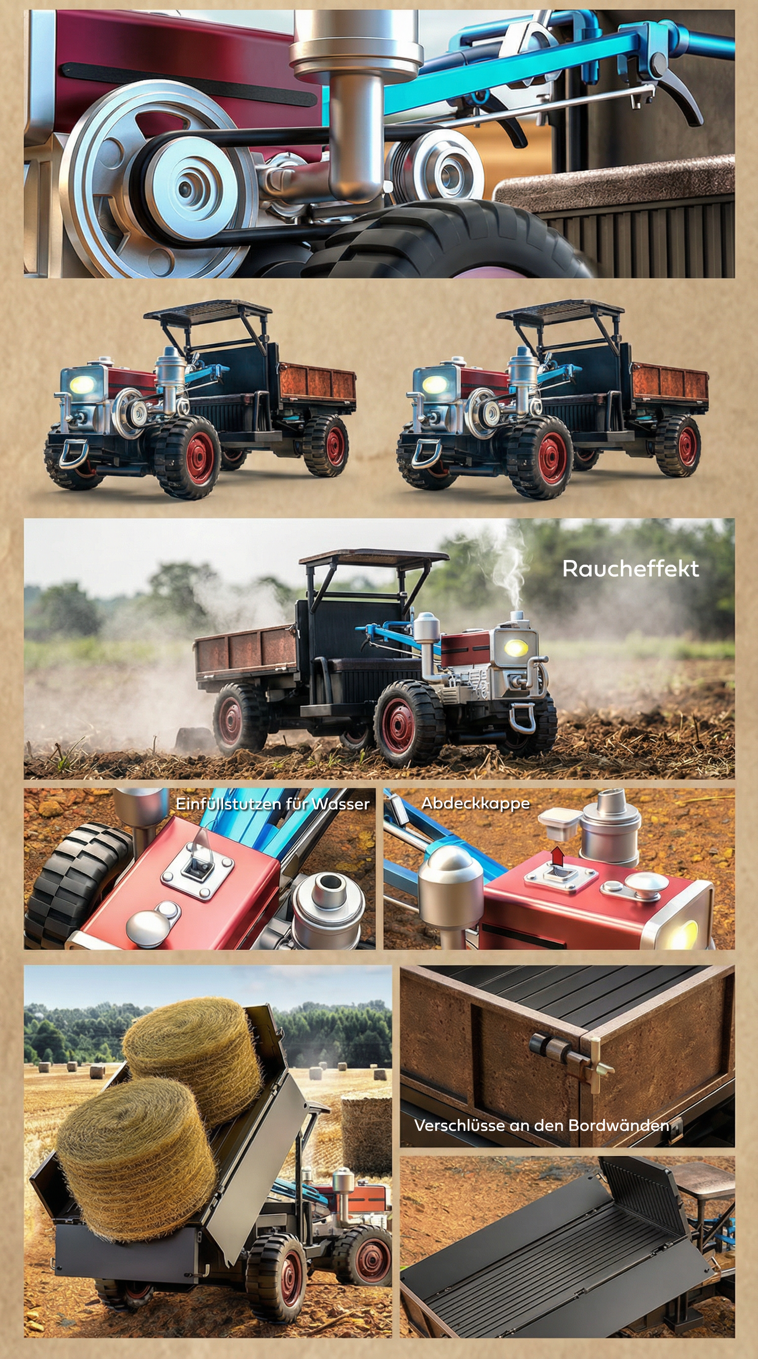 Retro Traktor - Features