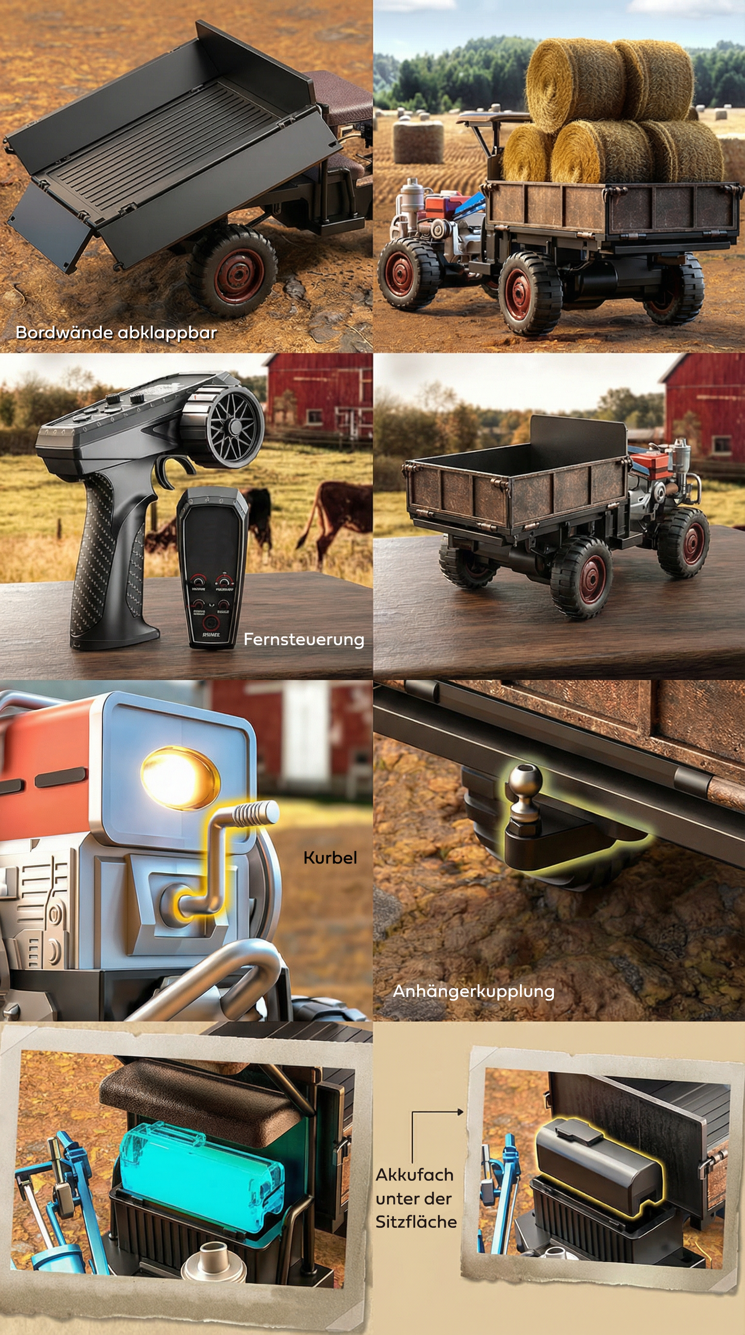 Retro Traktor - Features