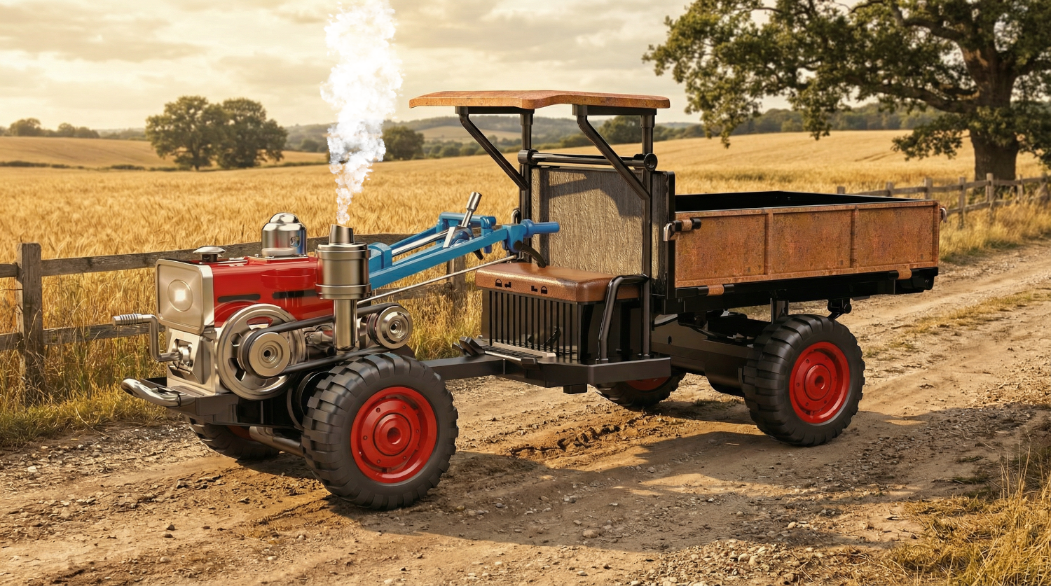 Retro Traktor - Header