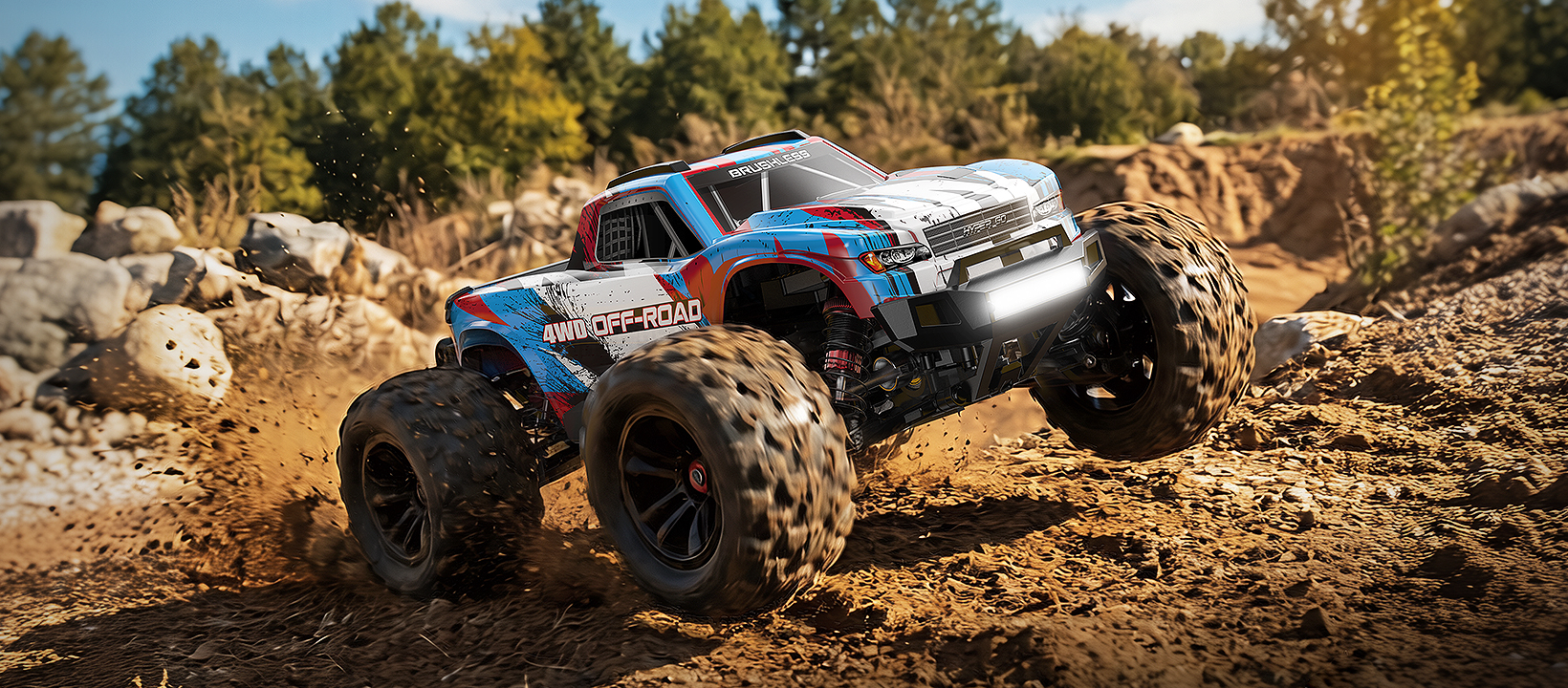 Hyper Go Monstertruck V2 1:16 Fahren