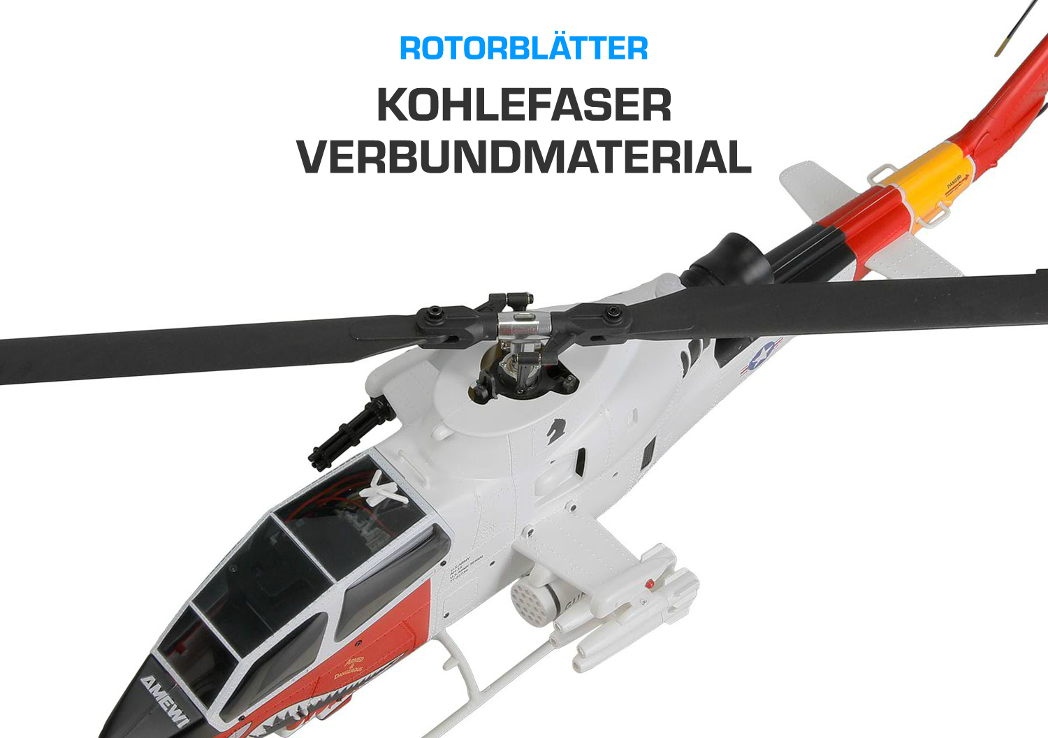 Bell AH-1 Arctic Cobra Rotorblätter