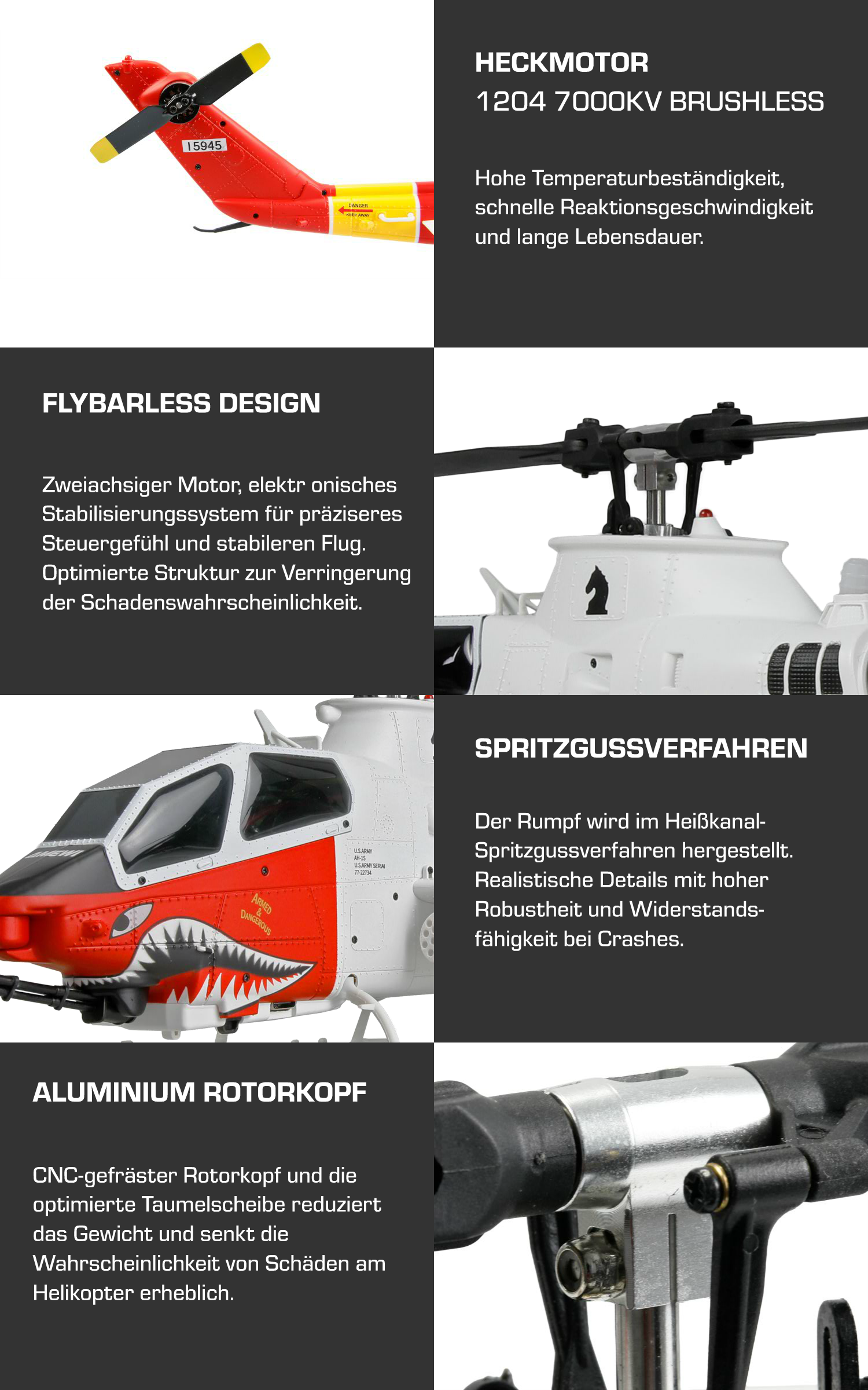 Bell AH-1 Arctic Cobra Features