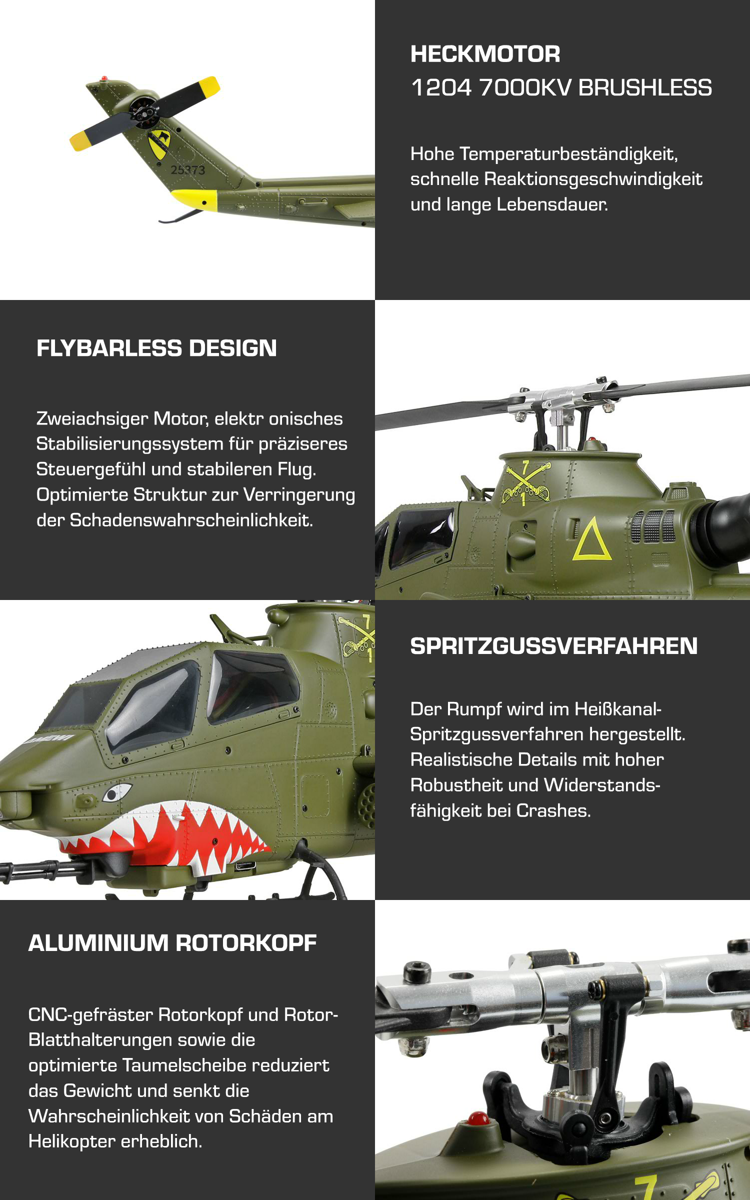Bell AH-1 Cobra Pro GPS - Features