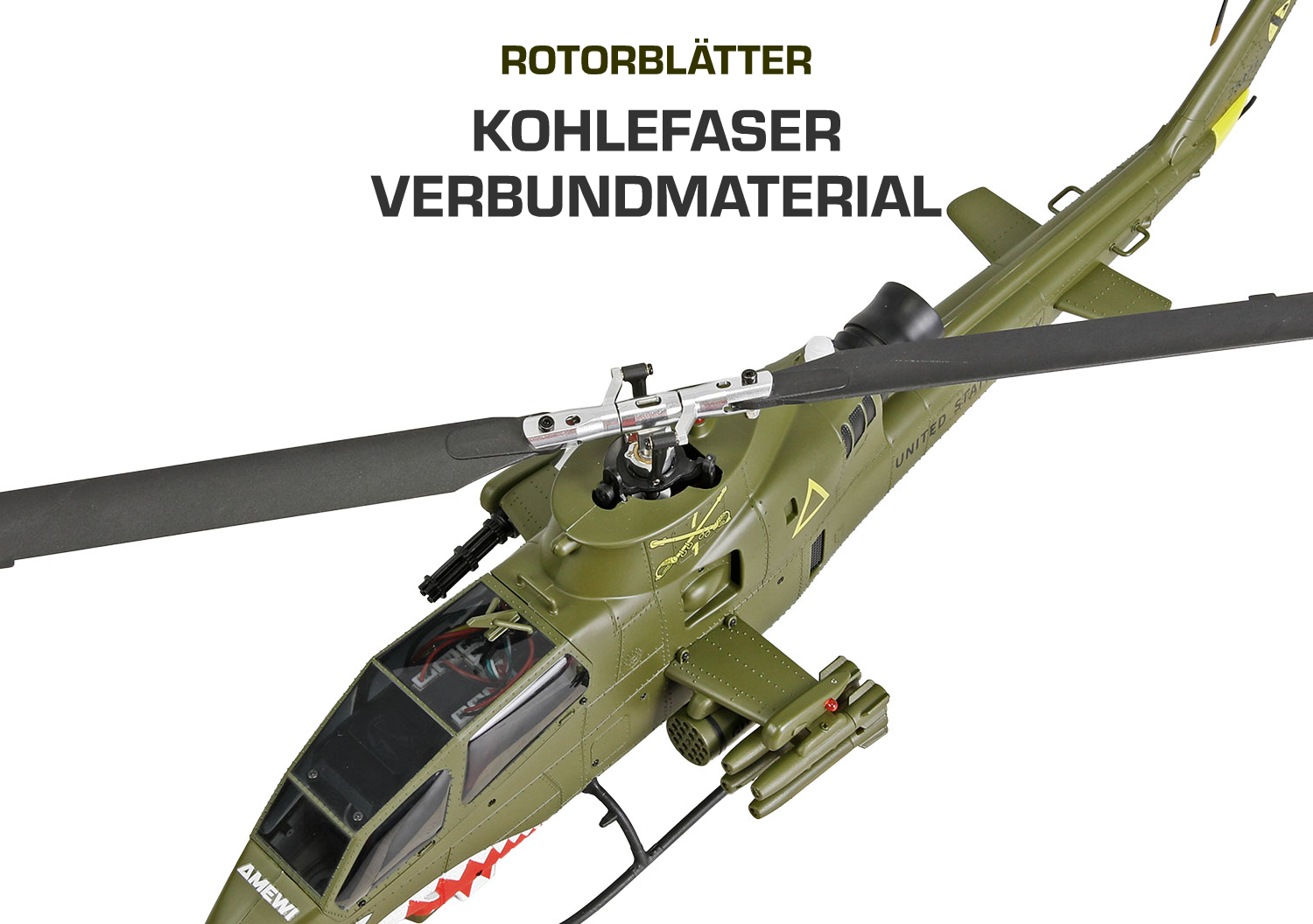 Bell AH-1 Cobra Pro GPS - Rotorblätter