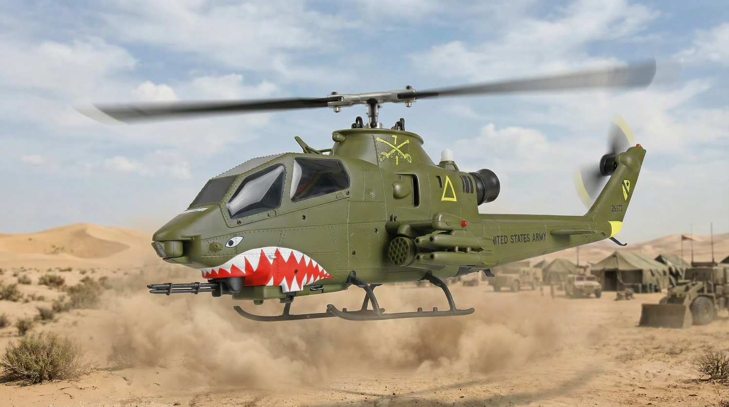 Bell AH-1 Cobra Pro GPS - Flug