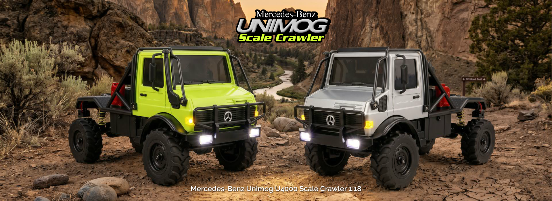 Mercedes-Benz Unimog U4000 1:18