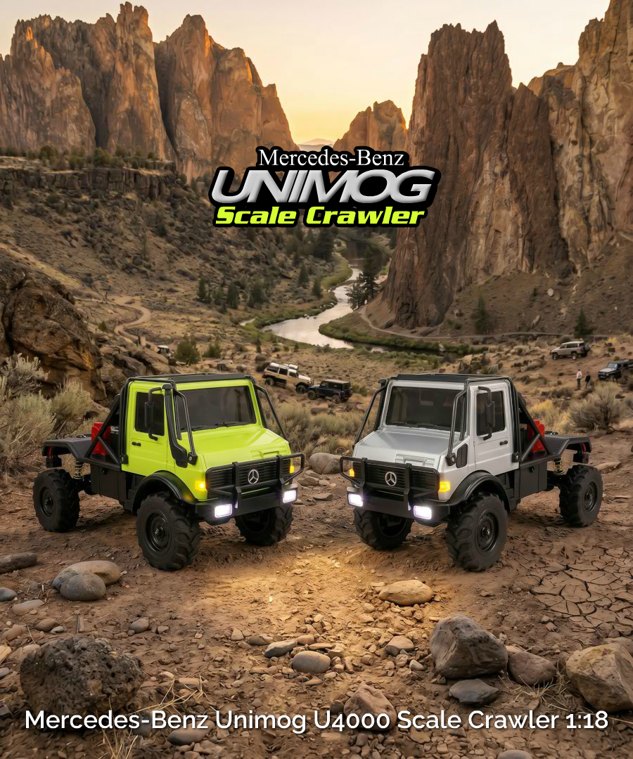 Mercedes-Benz Unimog U4000 1:18