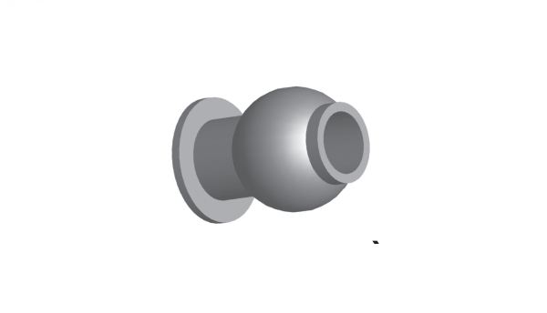051516 Kugelkopf 5mm, 4 Stück