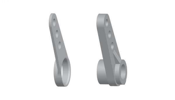 057587 Servo Arm, 2 Stück