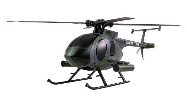 Amewi Hughes MD500 Helikopter Militär 4-Kanal 6G RTF camouflage