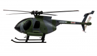 Amewi Hughes MD500 Helikopter Militär 4-Kanal 6G RTF camouflage