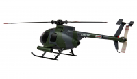 Amewi Hughes MD500 Helikopter Militär 4-Kanal 6G RTF camouflage