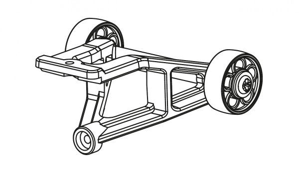 Wheelie Bar Hyper Go MTX20