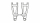 Vordere obere Querlenker Hyper Go MTX20
