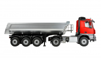 Amewi Mercedes-Benz Arocs Sattelzug mit Kippauflieger 4x4 1:14 RTR rot