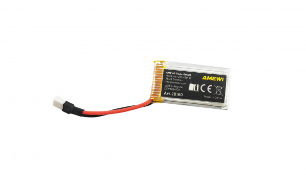 Amewi LiPo Akku 1S 3,7V 300mAh 25C Softcase JST-Molex