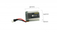Amewi LiPo Akku 1S 3,7V 500mAh 25C Softcase Molex