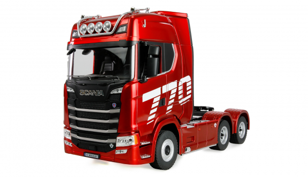 Scania 770 S V8 Truck Zugmaschine 6x4 1:18 RTR rot