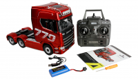 Scania 770 S V8 Truck Zugmaschine 6x4 1:18 RTR rot