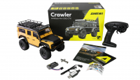 Amewi AMXRock Mini-D90 Scale Crawler 4WD 1:16 RTR gelb