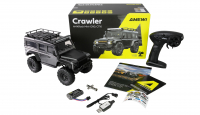 Amewi AMXRock Mini-D90 Scale Crawler 4WD 1:16 RTR grau