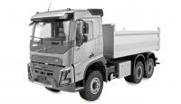 Double E Volvo FMX E015 Muldenkipper 6x4 1:14 RTR silber