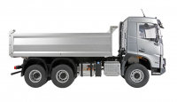 Double E Volvo FMX E015 Muldenkipper 6x4 1:14 RTR silber