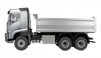 Double E Volvo FMX E015 Muldenkipper 6x4 1:14 RTR silber