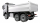 Double E Volvo FMX E015 Muldenkipper 6x4 1:14 RTR silber