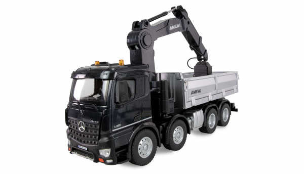 Amewi Mercedes-Benz Arocs Kranwagen mit Kipper 8x4/4 1:18 RTR
