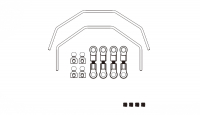 Anti-Roll-Bar Set Hyper Go 1:7