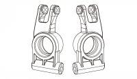Hintere Achsschenkel Hyper Go 1:7