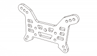 Vordere Dämpferbrücke Hyper Go 1:7