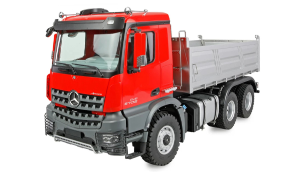 Mercedes-Benz Arocs Muldenkipper 6x6 1:14 RTR rot