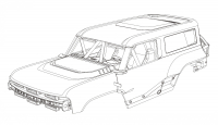 Karosserie Hyper Go Ford Bronco