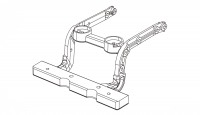 Vorderer Rahmenverbinder mit Magnete Hyper Go SC