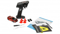 Amewi Drift Sport Muscle Car mit Gyro 4WD 1:43 RTR rot