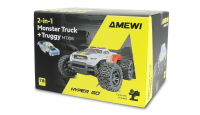 Hyper Go MTX18 2-IN-1 Monstertruck/Truggy 1:18 RTR