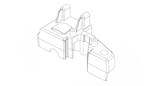 Hintere Versteifung Hyper Go TX12