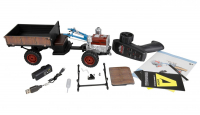Retro-Traktor mit Rauch, Sound & Licht 4WD 1:12 RTR